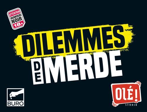Jeu d'ambiance Olé Studio Dilemmes de Merde - Neuf