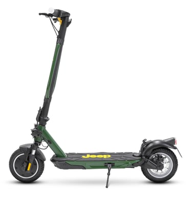 ADVENTURER (2025) 45km Moteur 400W Max 670W 21.5Nm Pneu 10'' Tubeless Suspension Av et Ar Frein Av elec 18.4kg Batt 36V 10,4Ah 374Wh BT IPX5