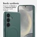 imoshion Coque Couleur avec MagSafe pour Samsung Galaxy S24 - Vert foncé