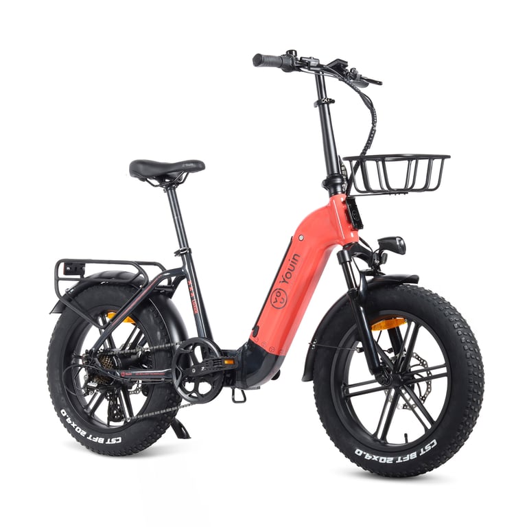 Youin Vélo électrique pliant FAT Luxor BK1716 20 250W 60km
