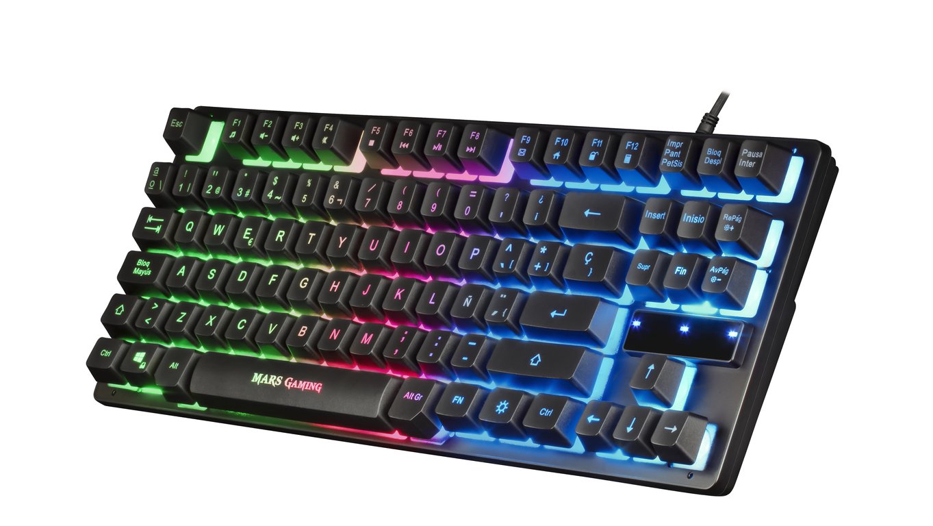Clavier Pack-Mars Gaming MCPRGB2FR – Clavier, Souris, Tapis XXL, RGB - vue 10