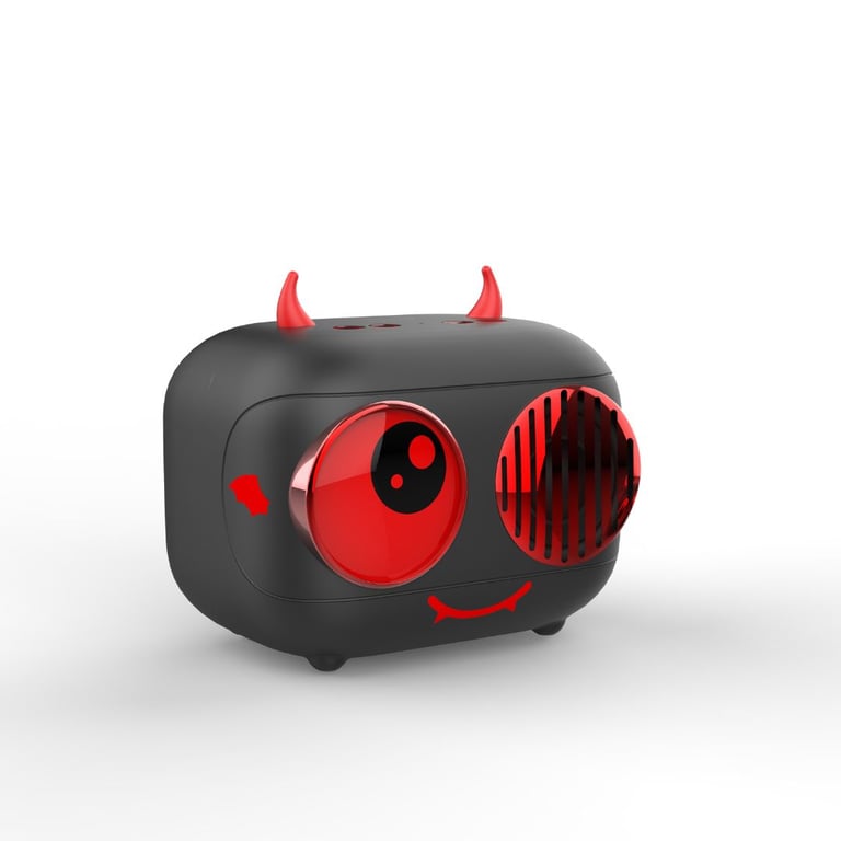 Enceinte Bluetooth WeKids Diable RMS BT 5.0 Aux IN Carte micro SD batterie rechargeable de 1200mAh Neuf