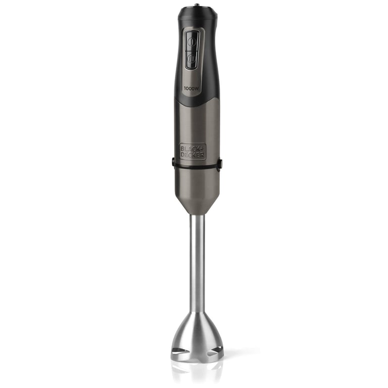 Mixeur Plongeant Black & Decker BXHB1000E – 1000W, 20 Vitesses, Pied Amovible - vue 8