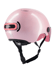 Cosmo Fusion+ Taille S, Rose Brillant - Casque avec éclairage Vélo Arrière Intelligent et Connecté - Assurance Individuelle ALLIANZ offerte durant 1 an