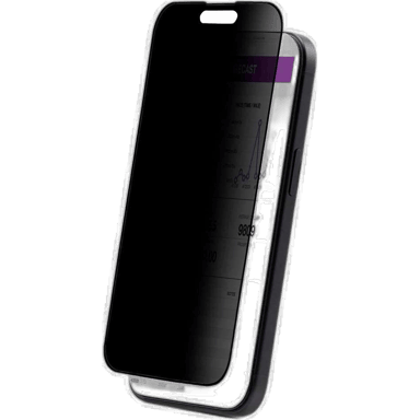 Écran de Confidentialité 4 Voies StarTech iPhone 15 Verre trempé Noir