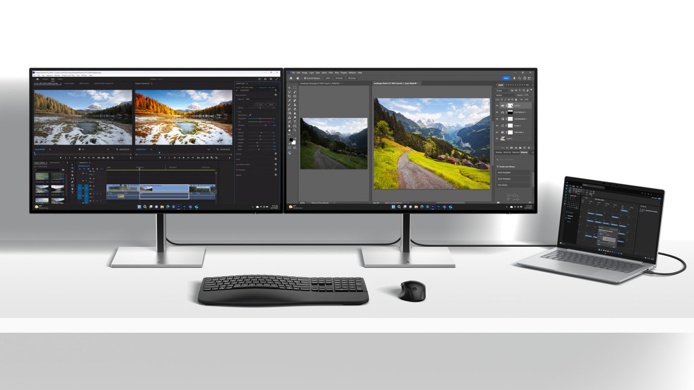 HP 732xk Series 7 Pro écran LED 31.5 3840 x 2160 4K @ 120 Hz IPS 450 cdm² 2700:1 5 ms Thunderbolt 4 HDMI DisplayPort - vue 5