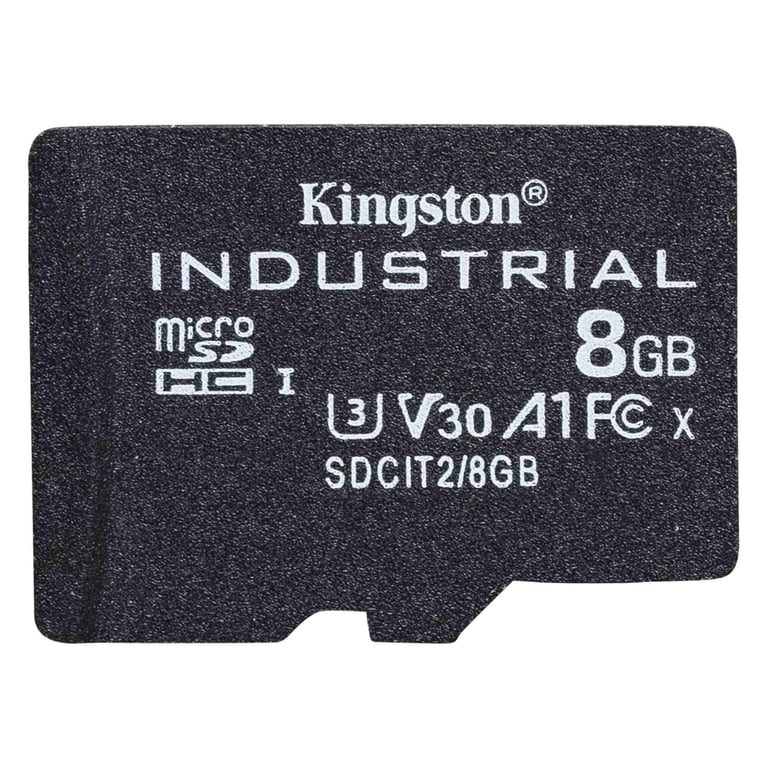 Kingston Technology Industrial 8 Go MicroSDHC UHS-I Classe 10 - Neuf