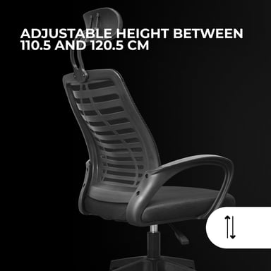 MARS GAMING Fauteuil ergonomique MGC-Ergo B (Noir)