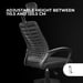 MARS GAMING Fauteuil ergonomique MGC-Ergo B (Noir)