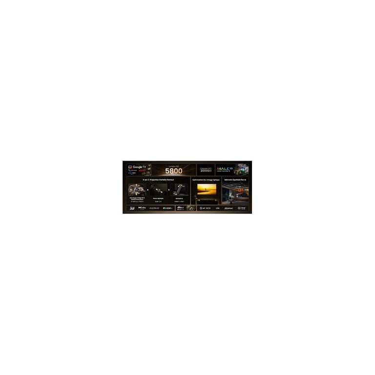 Vidéoprojecteur Jmgo N3 Ultimate 4K Ultra HD et - vue 3