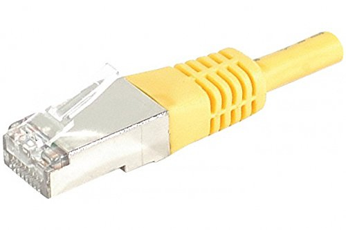 Dexlan 856831 cable de red Amarillo 0,5 m Cat6 S/FTP (S-STP)