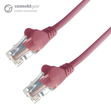 connektgear 31-0005PN câble de réseau Rose 0,5 m Cat6 U/UTP (UTP)