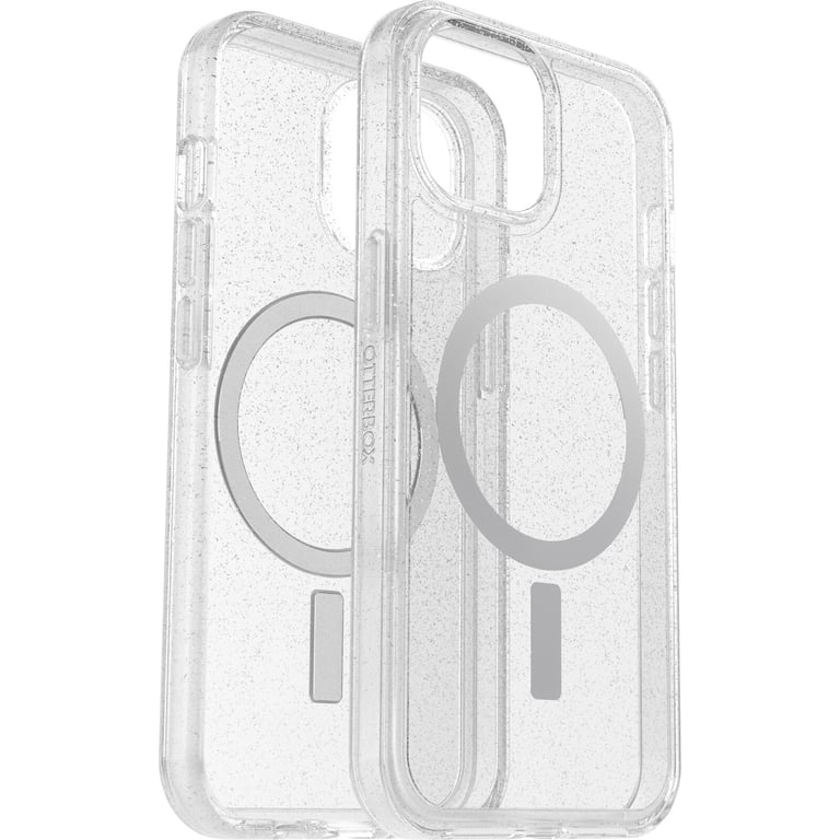 Otterbox Symmetry Clear Backcover Apple iPhone 15, iPhone 14, iPhone 13 Transparent, Stardust MagSaf