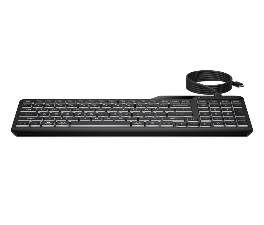HP Clavier filaire rétroéclairé 400