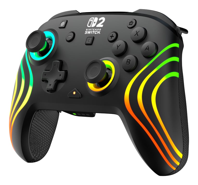 Turtle Beach Afterglow Wave Manette de gaming RGB sans fil Sous licence officielle pour Nintendo Switch 2 - vue 6