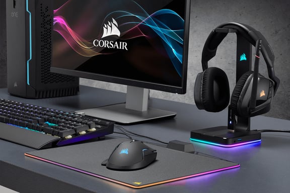 Soporte para auriculares Corsair ST100 RGB Premium