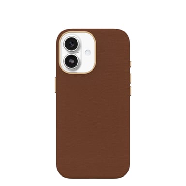 OtterBox Symmetry Cactus Leather Series pour Apple iPhone 17, Desert Saddle Apple (brand) iPhone 17