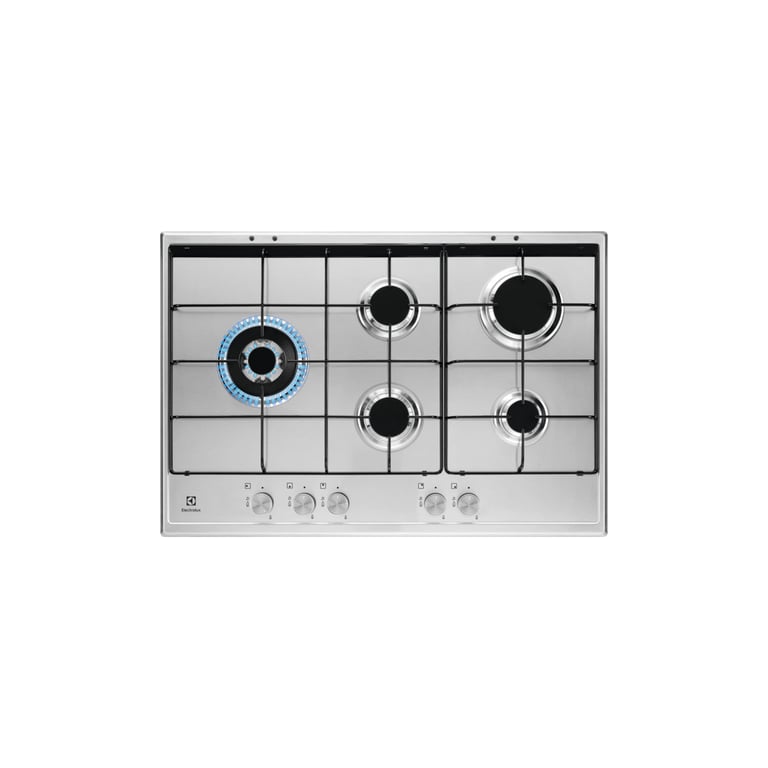 Electrolux KGS7564SX Inox Intégré 74 cm Gaz 5 Brûleurs Neuf - vue 2