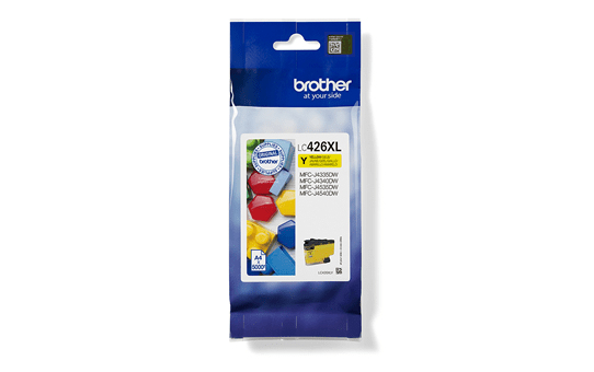 Brother LC462XLY Cartouche d'encre Jaune Originale - vue 4