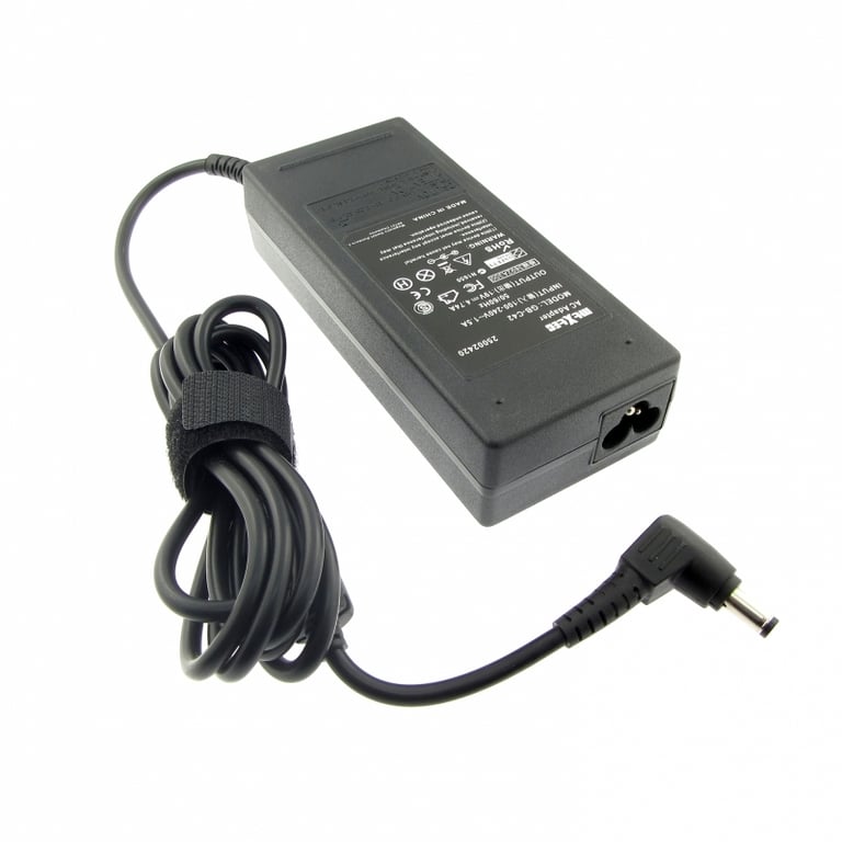 Charger (power supply), 19V, 4.74A for ASUS X73E, plug 5.5 x 2.5 mm round