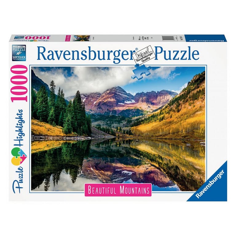 Puzzle 1000 Pièces Aspen, Colorado - Une Évasion Relaxante - Neuf