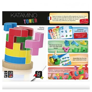 Katamino Tower - Puzzle 3D de Logique et de Créativité