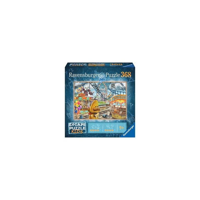 Escape puzzle Kids 368 pièces : Le parc d'attractions Ravensburger France - vue 2