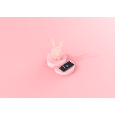 Orologio Cutie Connect con app - Rosa Sveglia Cutie connected - Rosa