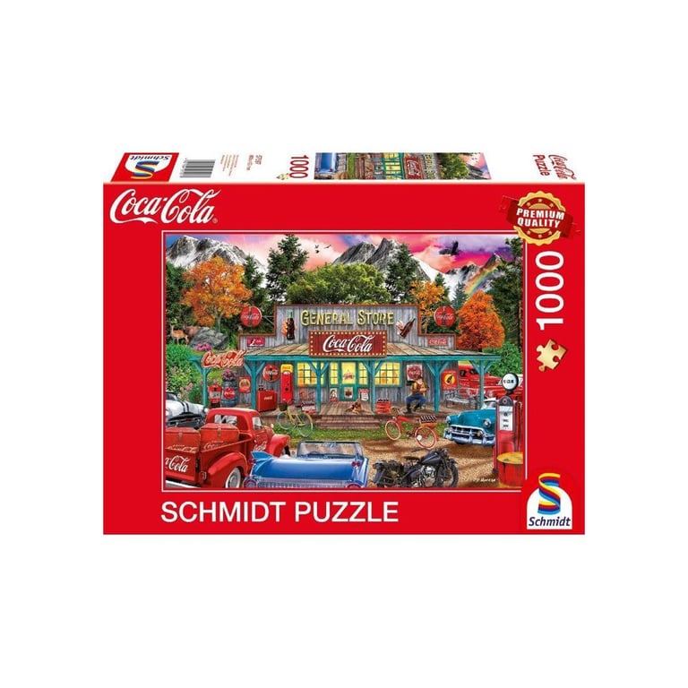 Puzzle Schmidt Spiele SCHM57597 1000 pièces Vintage Coca Cola Neuf