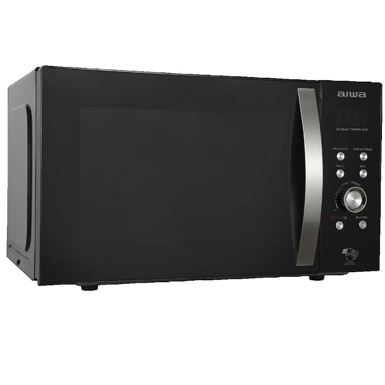 Microondas Aiwa MW 230DGBK 23 Litres avec Grill et Plateau Tournant - vue 2