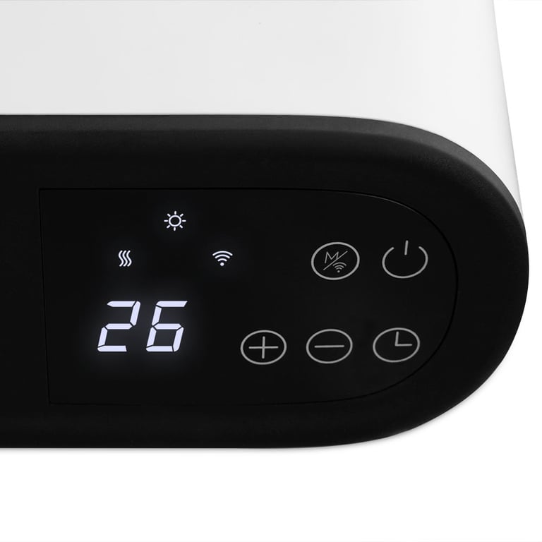 Chauffage de salle de bain Wifi Orbegozo SPW 8000 IP 21 Éléments en céramique PTC Programmable Deux niveaux de chaleur Fonction mémoire Télécommande Neuf - vue 2