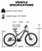Bicicleta de montaña eléctrica Hedatx T19-Blue de 29 pulgadas, motor de 1000W, batería de 48V 19,2Ah, frenos hidráulicos Shimano y modo PAS/E de alta velocidad