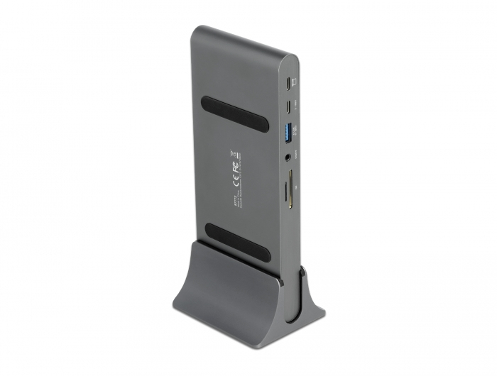DeLOCK Station d'accueil USB Type C DP 1.4 triple 4K Display HDMI / DisplayPort / USB / LAN / SD / PD 3.0 Neuf