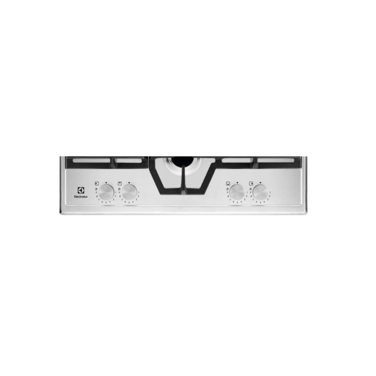 Electrolux KGS64562SX Plaque de cuisson à gaz encastrable en acier inoxydable de 60 cm, 4 brûleurs - Neuf