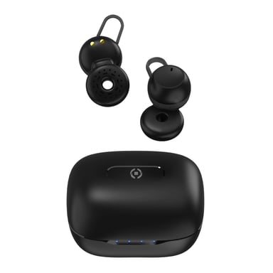 Celly AMBIENTAL Casque True Wireless Stereo (TWS) Ecouteurs Appels/Musique USB Type-C Bluetooth Noir