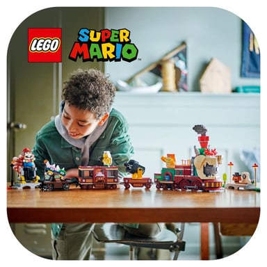 LEGO Treno di Super Mario Bowser Express 71437 - Set avventura epica
