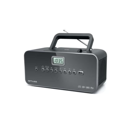 MUSE M-28 DG Radio portable - CD - USB - Noir