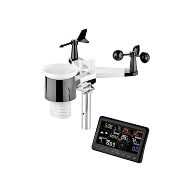 Station météo Eurochron EFWS 2900 Noir avec écran couleur