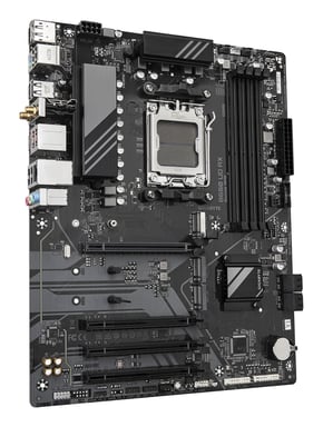 GIGABYTE B650 UD AX Placa Base - Compatible con CPUs AMD Ryzen Serie 9000, VRM de 6+2+2 fases, hasta 7600MHz DDR5 (OC), 1x PCIe 5.0 + 2x PCIe 4.0 M.2, LAN GbE, Wi-Fi 6, USB 3.2 Gen 2
