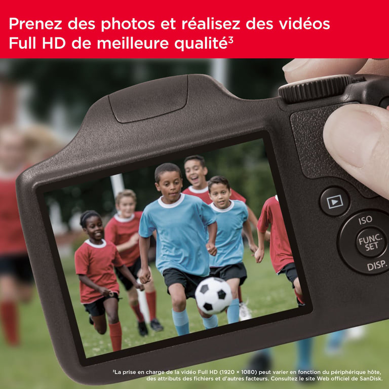 SanDisk Ultra 256 Go SDXC UHS-I Classe 10 150MB/s - Neuf