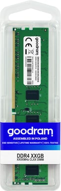 Goodram GR2400D464L17S/4G módulo de memoria 4 GB 1 x 4 GB DDR4 2400 MHz
