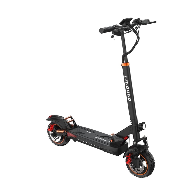 SUMEIDE LIT M4 Trottinette Électrique Moteur Batterie 48V13AH Freins à Disque Design Pliable - vue 4