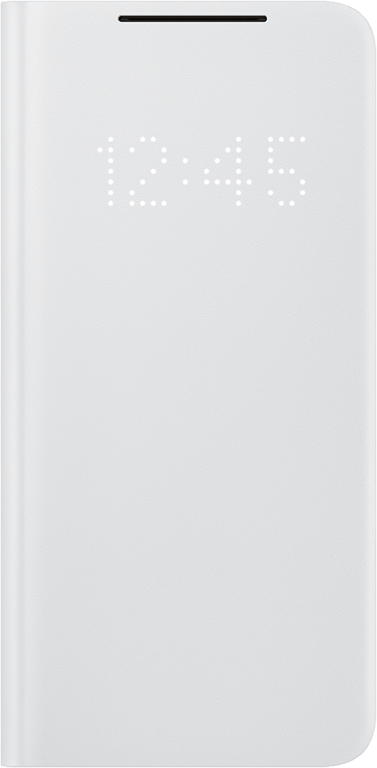 Folio LED View Cover Gris Clair pour Samsung G S21 5G Samsung