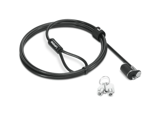 Lenovo 4XE1F30276 cavo antifurto nero 1,5 m