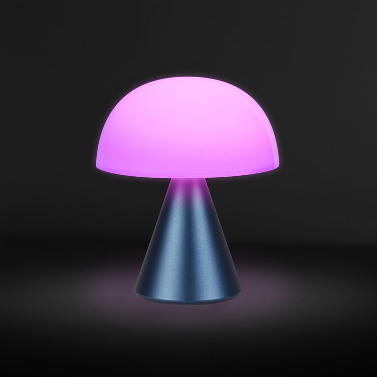 LEXON - Lampe LED Portable Medium - MINA M (BLEU FONCE)