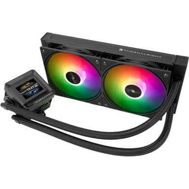 Watercooling AIO THERMALRIGHT Frozen Warframe 240 SE ARGB 240 mm 2 ventilateurs 120 mm afficheur LCD Noir