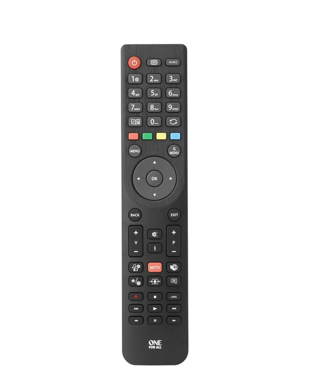 Télécommande TV Telefunken One For All Fonctionne avec TOUS les téléviseurs TelefunkenSmart TV La télécommande de rechange idéale pour téléviseur URC1918 - vue 2