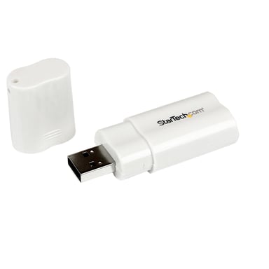 StarTech.com Carte son externe USB vers audio stéréo - Adaptateur audio stéréo - Neuf