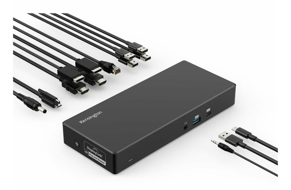 Kensington SD4781P EQ Station d'accueil USB?C et USB?A avec deux sorties vidéo 4K
