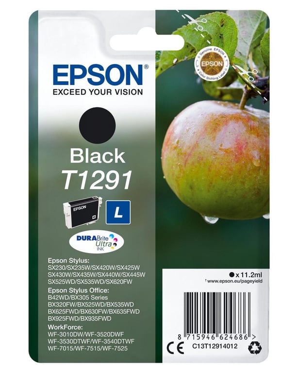 EPSON Cartouche dencre T1291 Pomme C13T12914012 - vue 5
